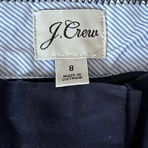 Jcrew Navy chino short. Worn maybe 3 times. A classic look and fit.